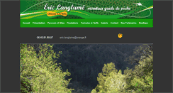 Desktop Screenshot of ericlanglume.com